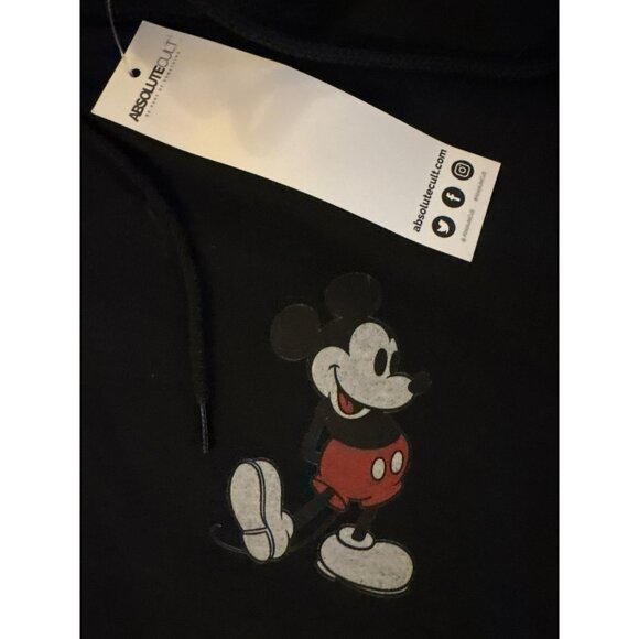 NWT Absolute Cult Mickey Mouse Black Pullover Hoodie Size XXXL - Picture 4 of 7